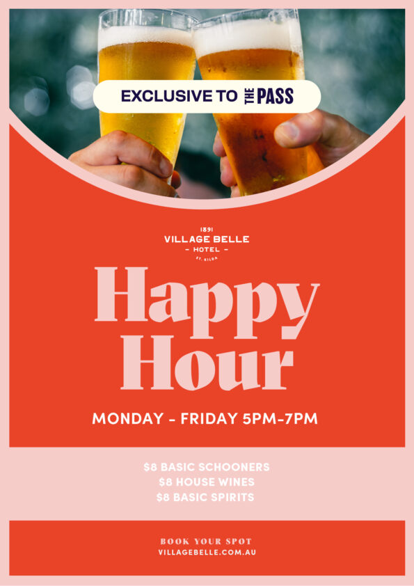 Village Belle Happy Hour